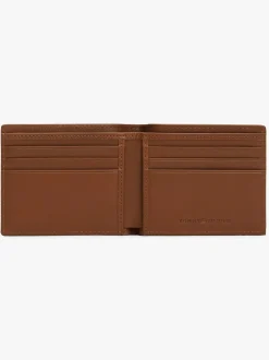 Tommy Hilfiger Corporate Logo Leather Credit Card Wallet