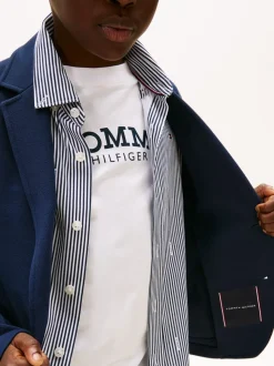 Tommy Hilfiger Festive Pique Texture Regular Fit Blazer