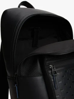 Tommy Hilfiger Modern Repeat Flag Mixed Texture Backpack