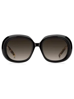 Tommy Hilfiger Round Sunglasses in Black and Havana
