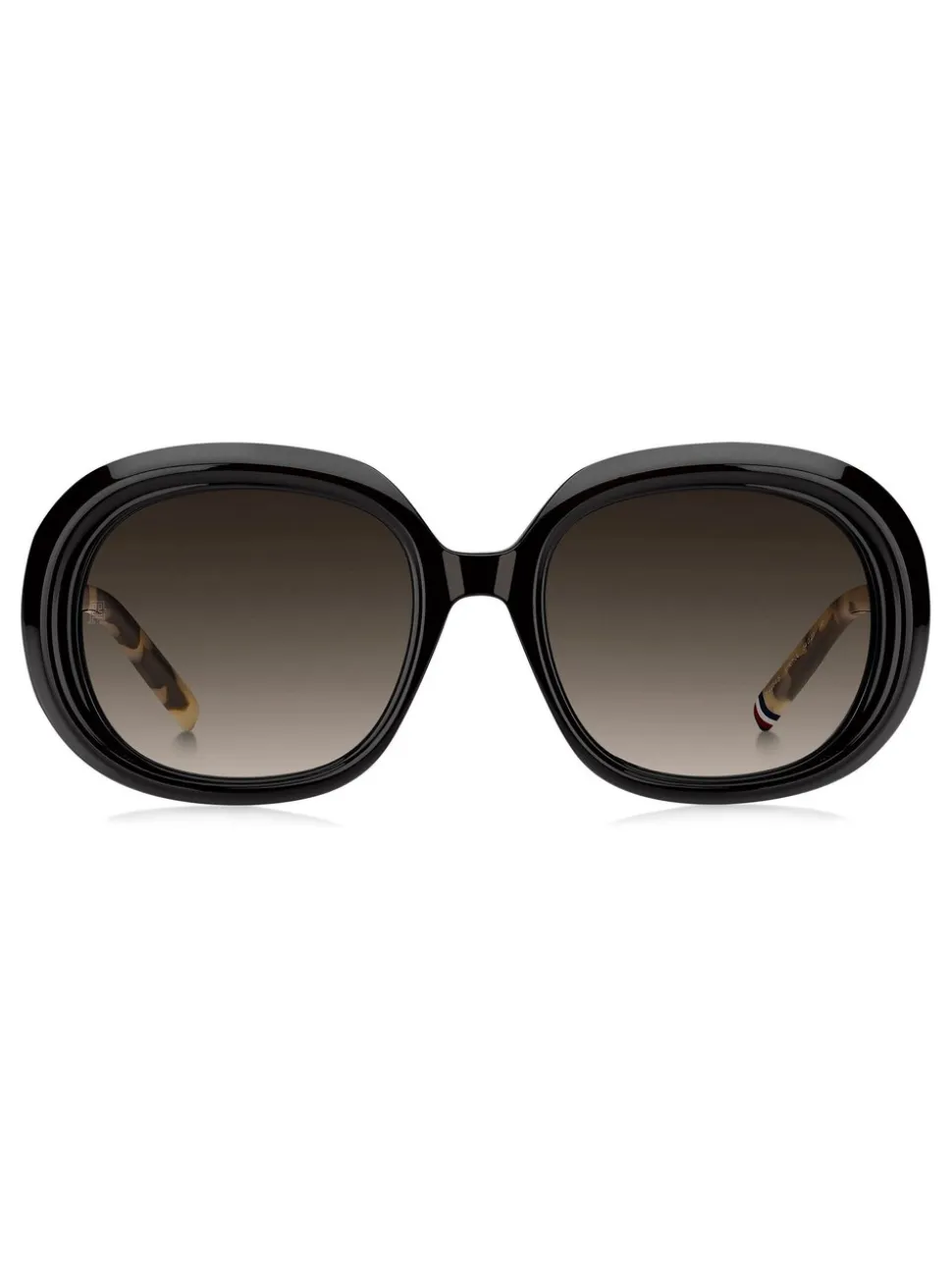 Tommy Hilfiger Round Sunglasses in Black and Havana