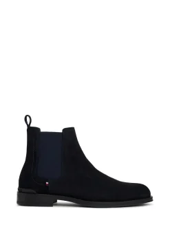 Tommy Hilfiger Suede Chelsea Boots