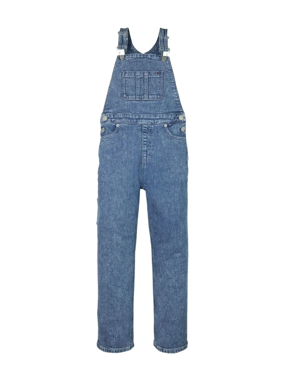Tommy Hilfiger uniseks denim timmermans bretelbroeken