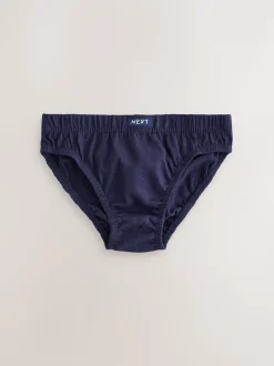 Tonaal blauw - 100% katoenen slip verpakking van 10 (1,5 - 16 jr)