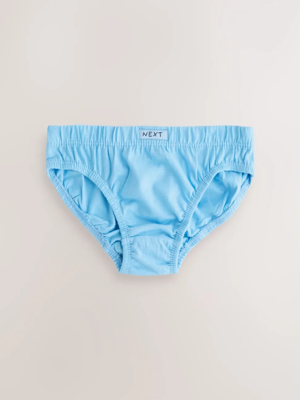 Tonaal blauw - 100% katoenen slip verpakking van 10 (1,5 - 16 jr)