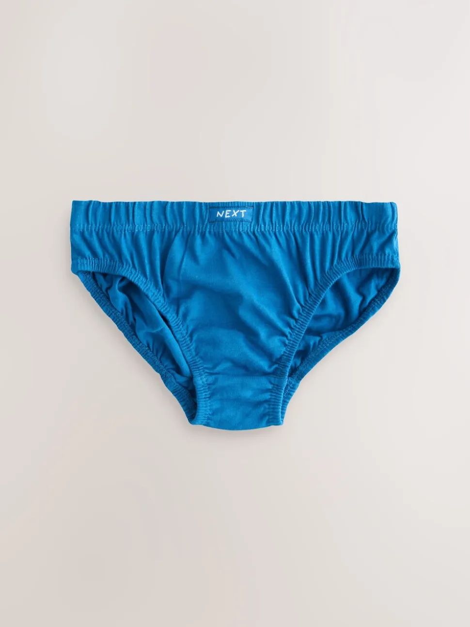Tonaal blauw - 100% katoenen slip verpakking van 10 (1,5 - 16 jr)
