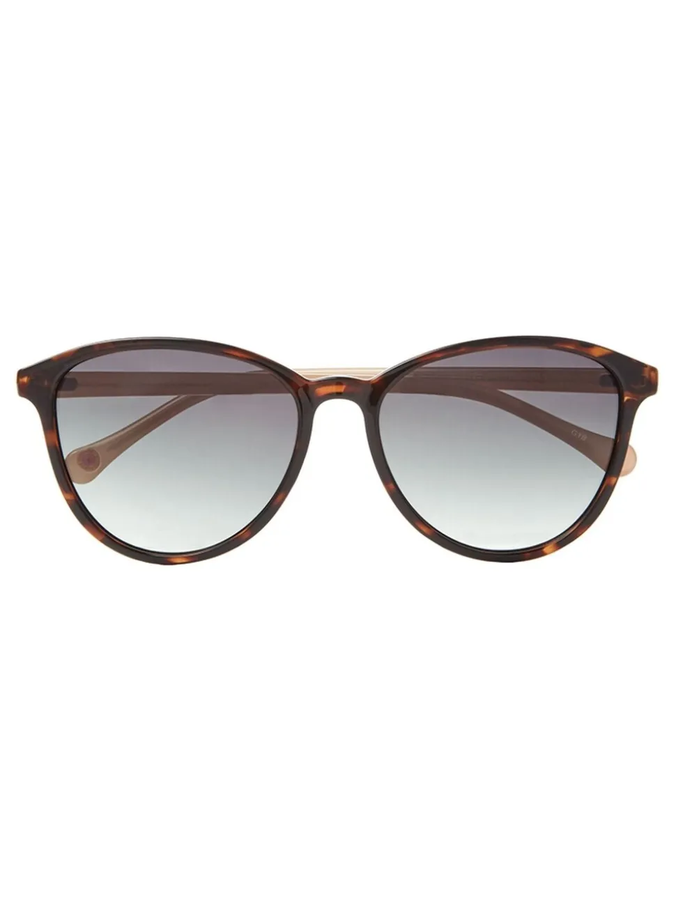 Tortoise bruin - Ted Baker - Klassieke zonnebril met ronde ogen