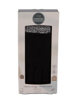 Totes gebreide SmarTouch winterhandschoenen met stretch en geborstelde binnenkant voor heren