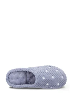 Totes Isotone Popcorn Terry pantoffelmuiltjes voor dames