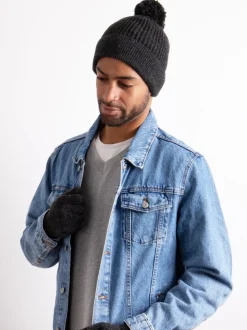 Totes set van wintermuts en handschoenen voor heren