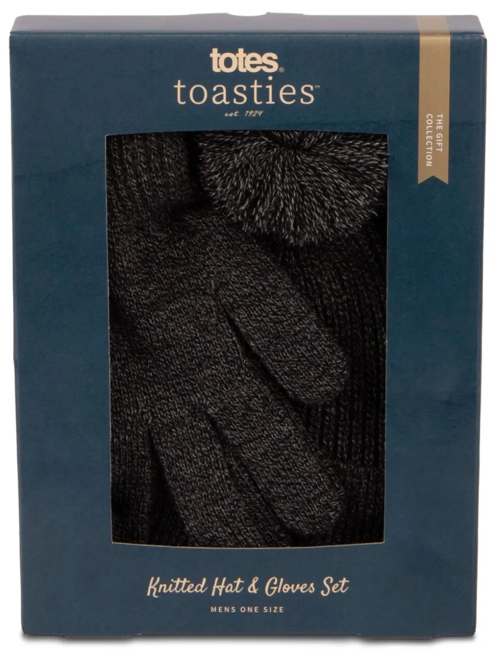 Totes set van wintermuts en handschoenen voor heren