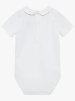 Trotters London - Little Milo Guardsman wit rompertje