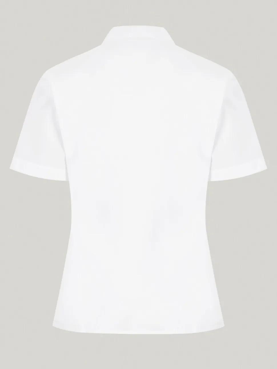 Trutex White Cuban Collar Regular Fit Short Sleeve 2 Pack School Shirts