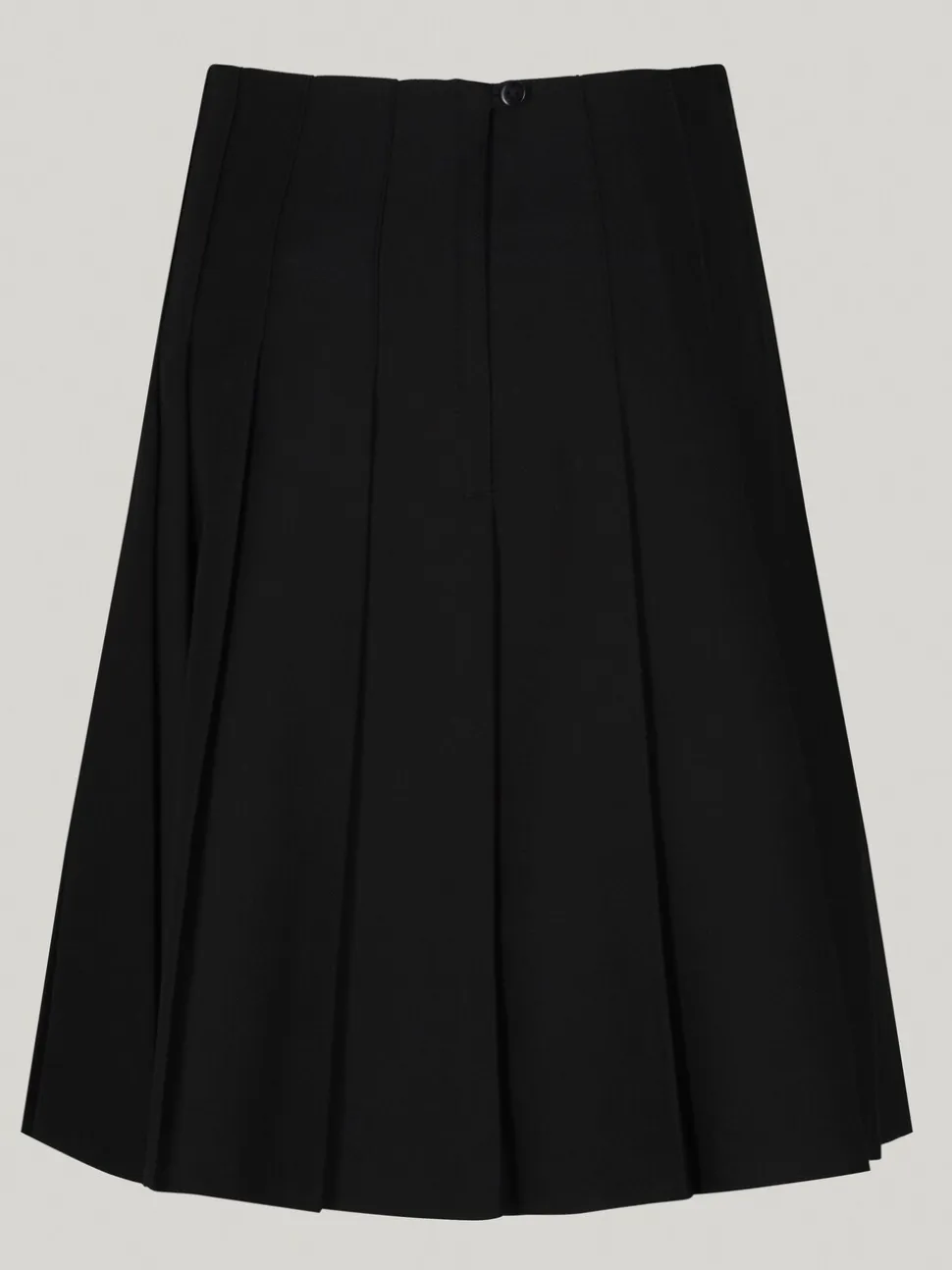 Trutex Zwarte 20" schoolrok met vaste plooien en stiksels (11-17 jaar)