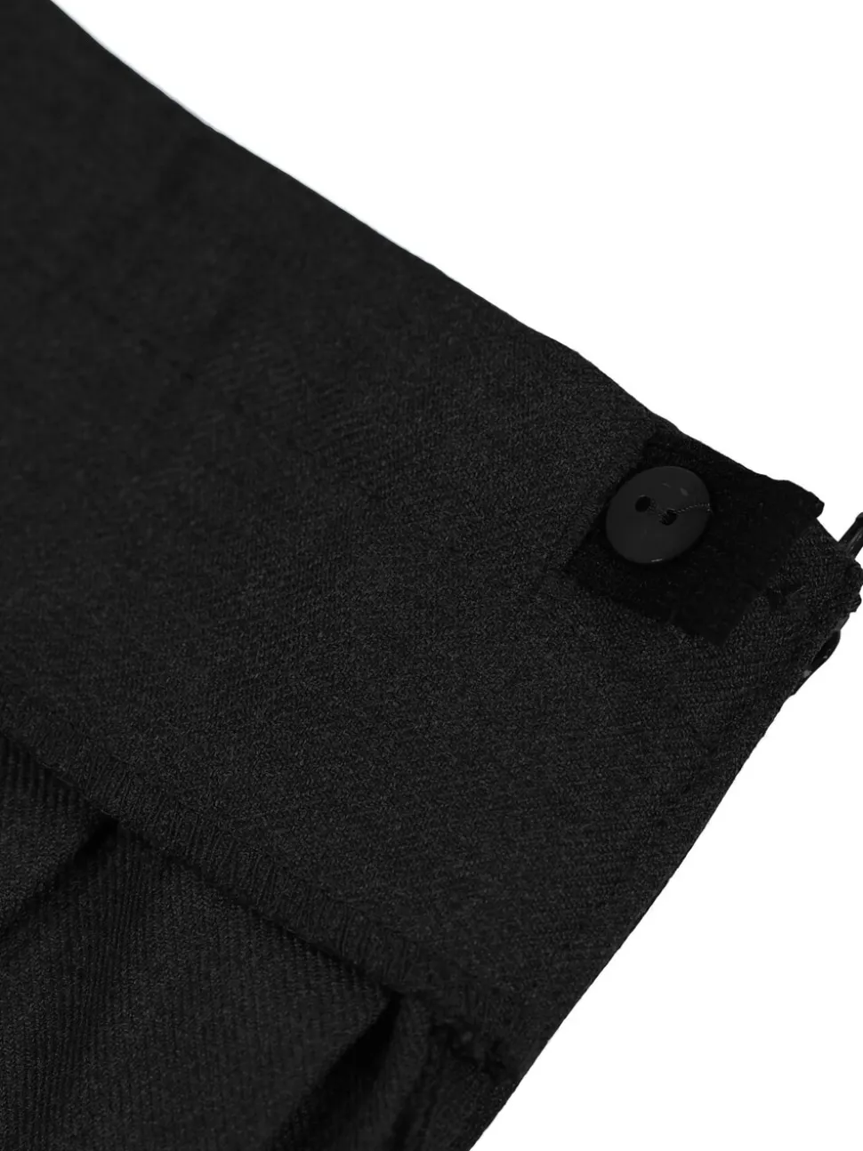 Trutex Zwarte 20" schoolrok met vaste plooien en stiksels (11-17 jaar)