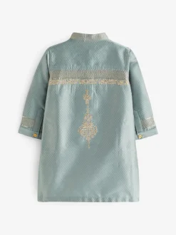 Turqouise blauw - Eid Koerta (3mnd -16jr)
