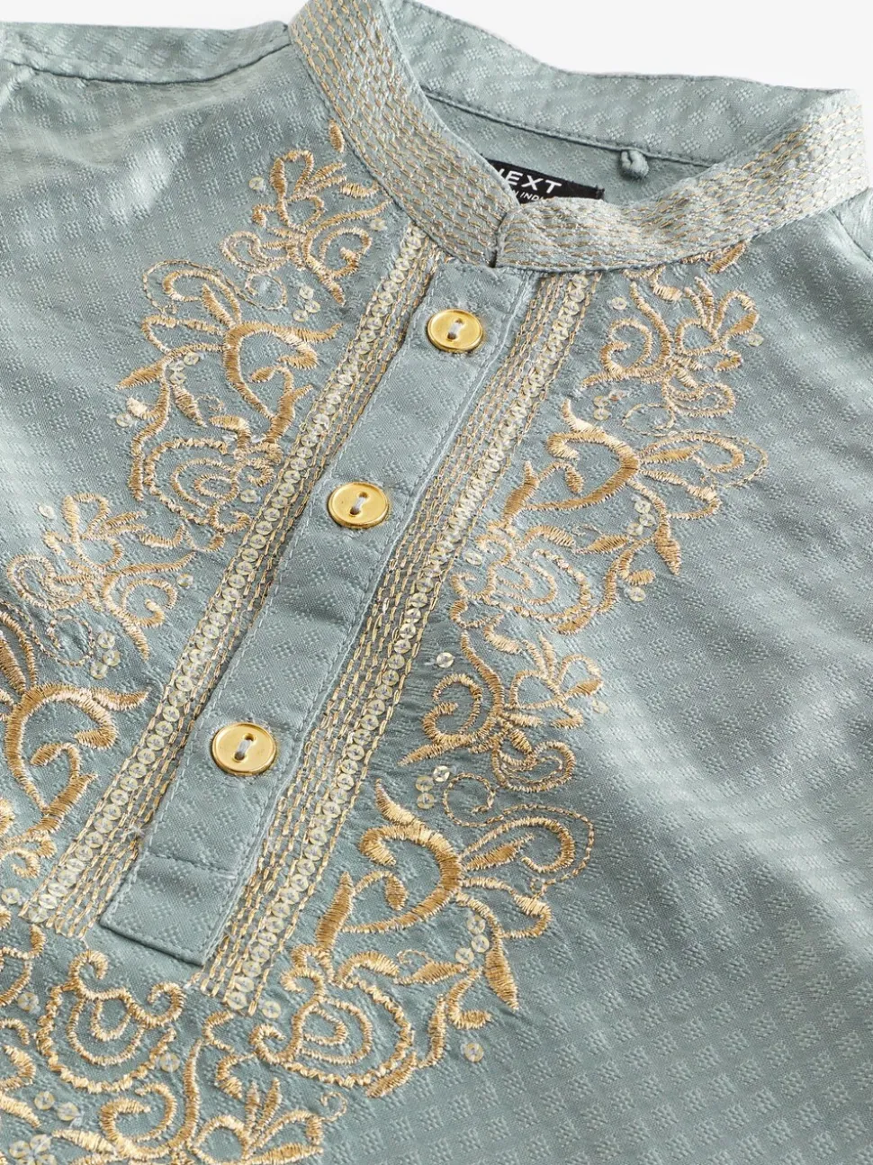 Turqouise blauw - Eid Koerta (3mnd -16jr)