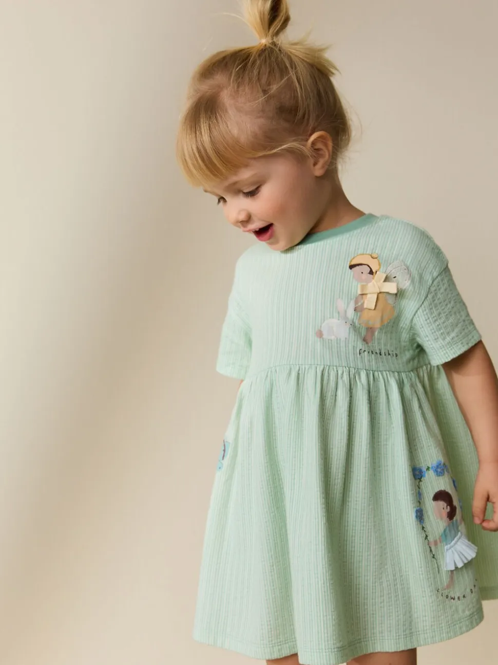 Turquoise Fairy - Jersey Dress (3mths-7yrs)