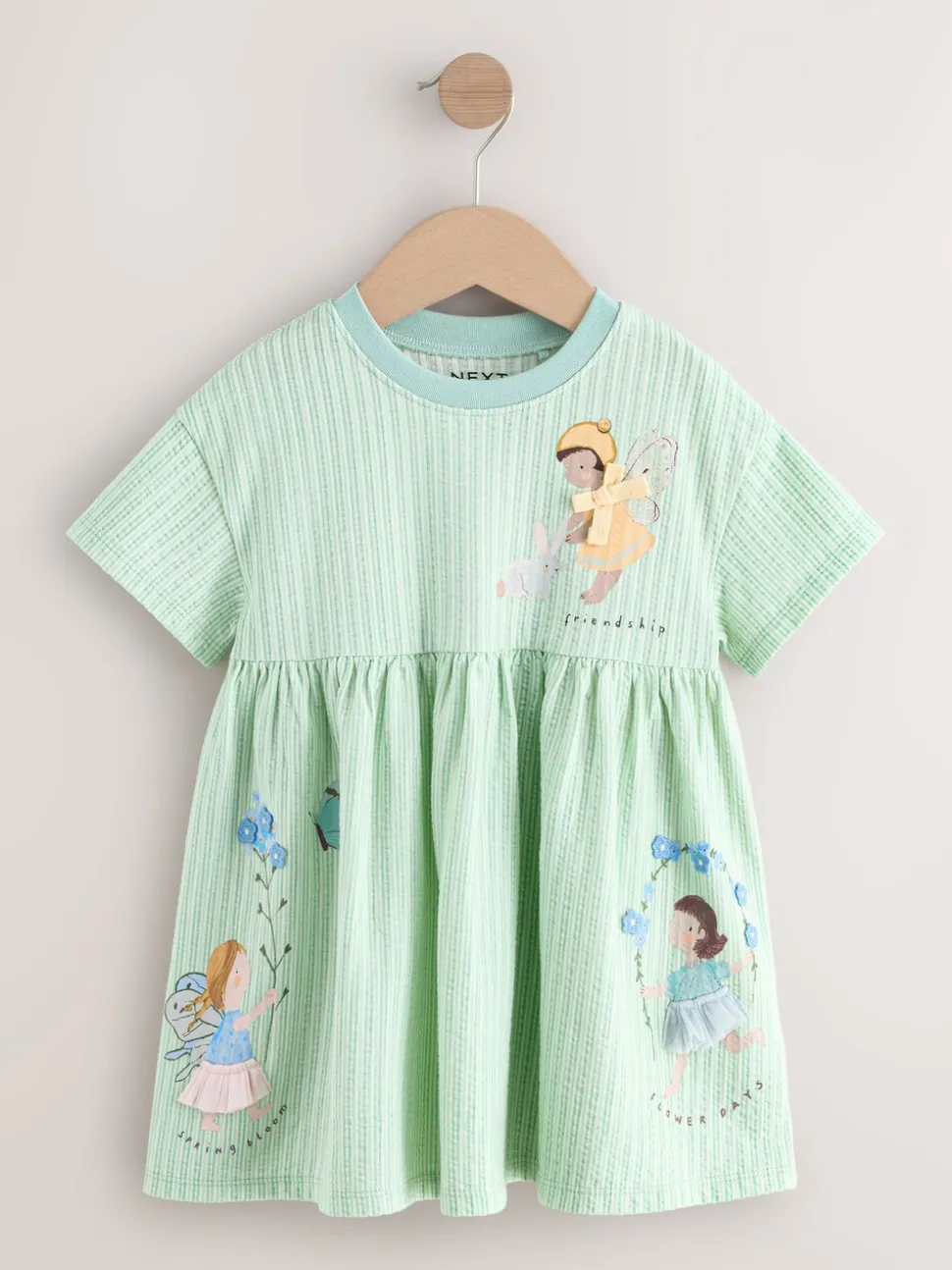 Turquoise Fairy - Jersey Dress (3mths-7yrs)
