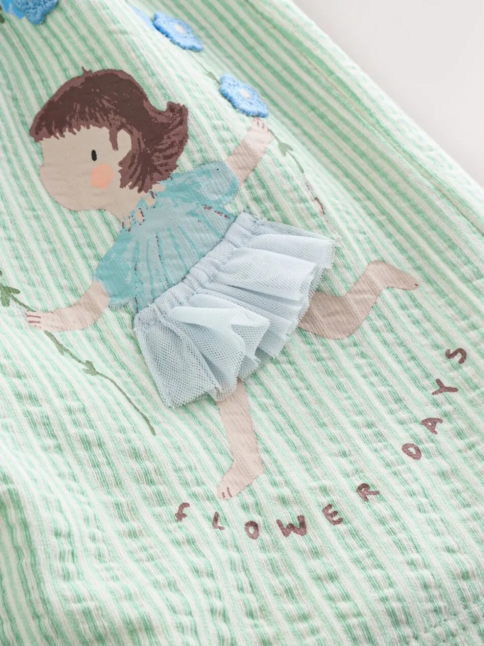 Turquoise Fairy - Jersey Dress (3mths-7yrs)