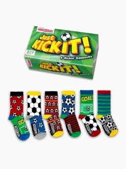 United Odd Socks Football Kick Boys Socks 6 Packs