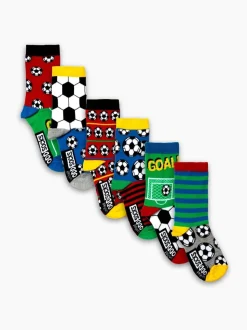 United Odd Socks Football Kick Boys Socks 6 Packs