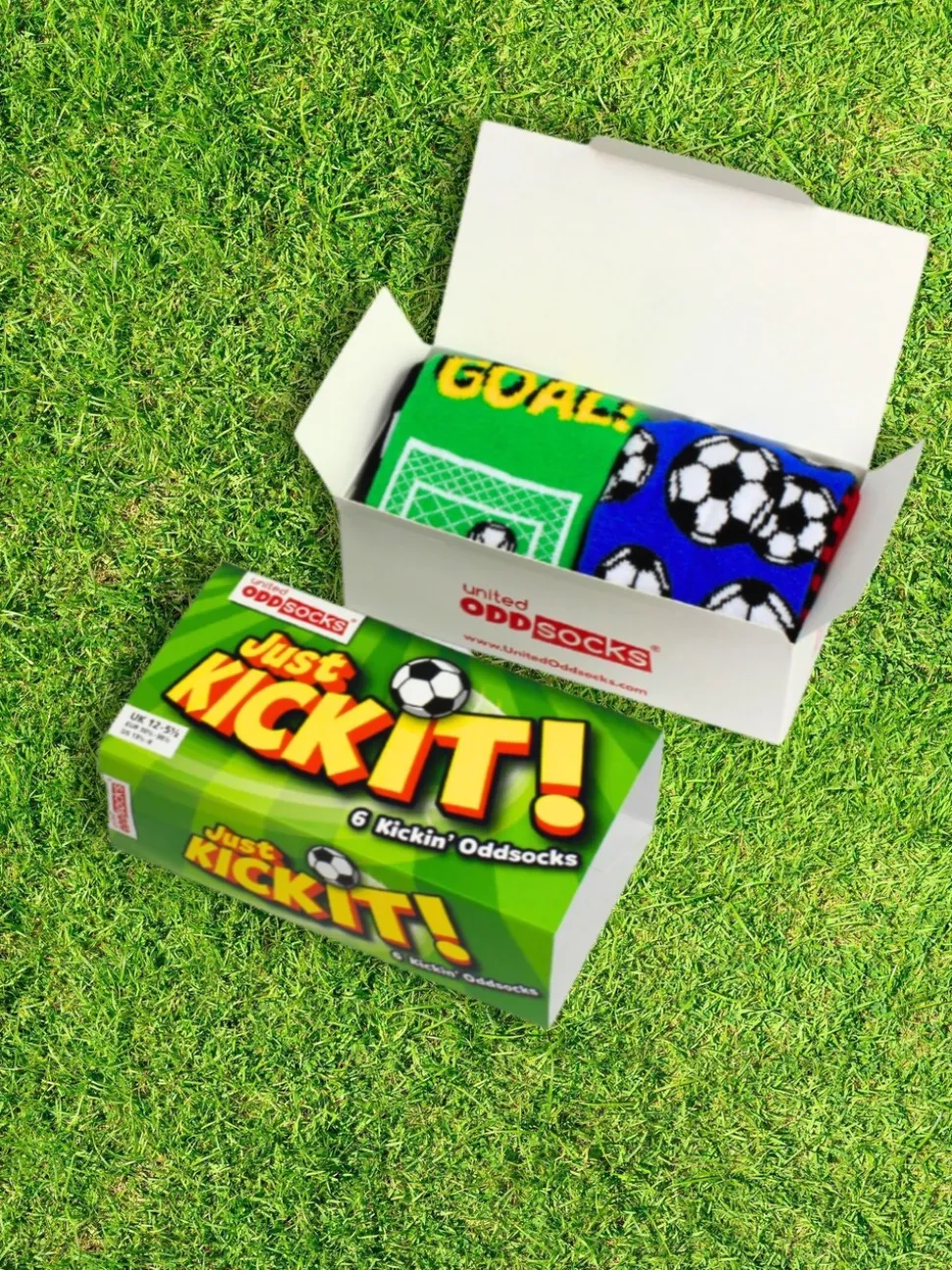 United Odd Socks Football Kick Boys Socks 6 Packs