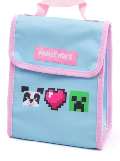 Vanilla Underground - 4-delige rugzakset met Minecraft Creeper-print voor meisjes