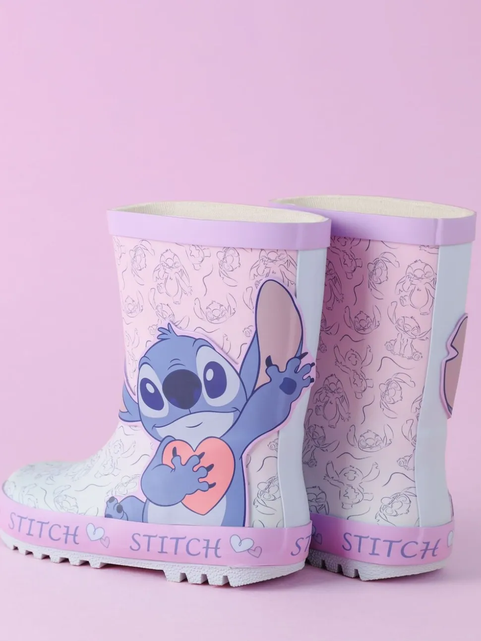 Vanilla Underground - Disney Lilo & Stitch regenlaarzen voor meisjes