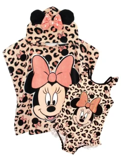 Vanilla Underground badpak en ponchoset met Minnie Mouse-personage