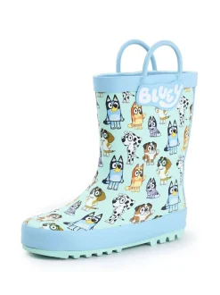 Vanilla Underground Bluey Kids Wellies with Handles