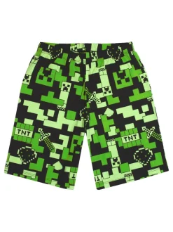 Vanilla Underground Boys Minecraft Short Sleeve Short Leg 100% Cotton Pyjamas Set