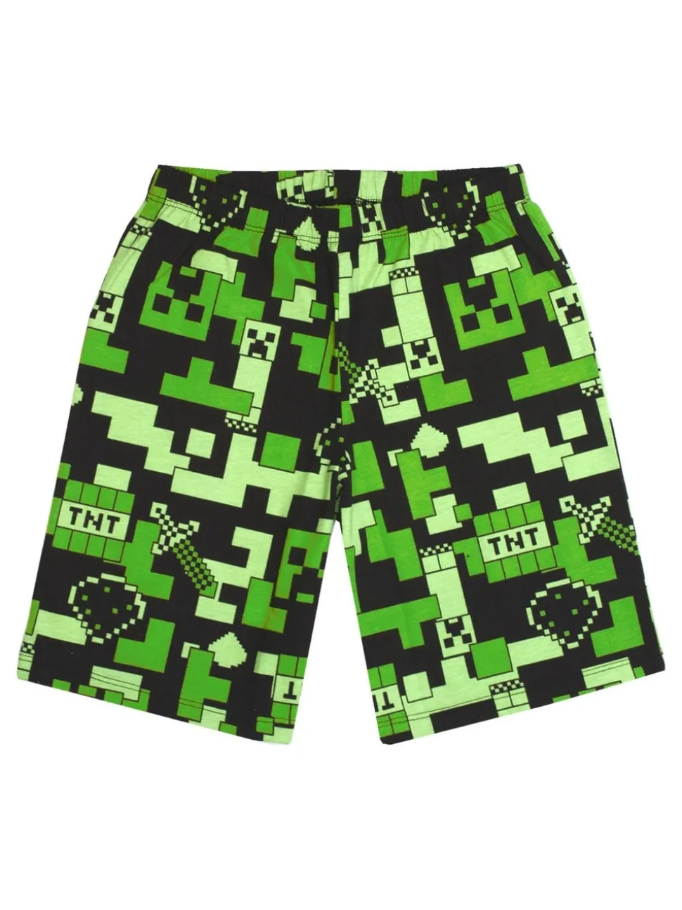 Vanilla Underground Boys Minecraft Short Sleeve Short Leg 100% Cotton Pyjamas Set