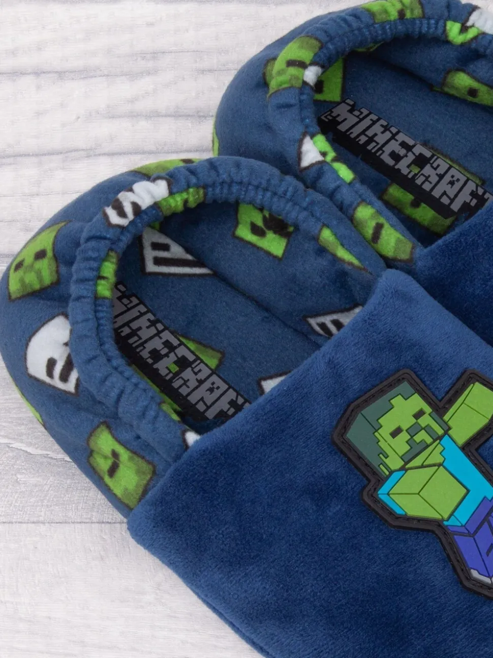 Vanilla Underground Boys Minecraft Slippers