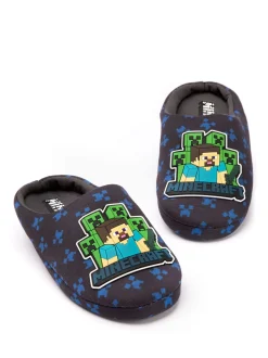 Vanilla Underground Boys Minecraft Slippers