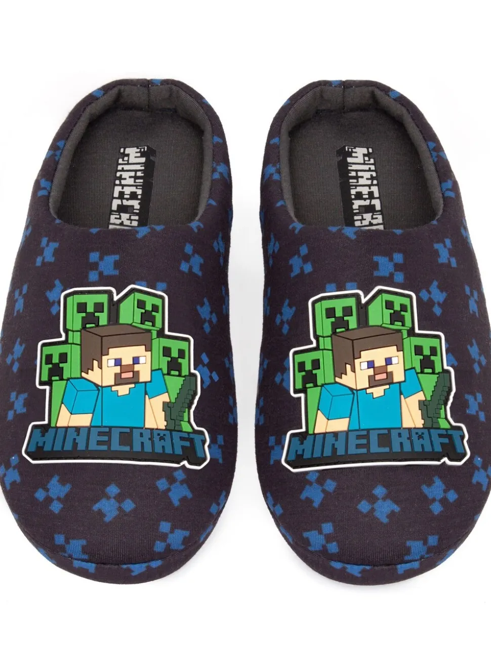 Vanilla Underground Boys Minecraft Slippers