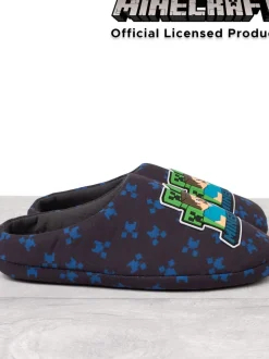 Vanilla Underground Boys Minecraft Slippers