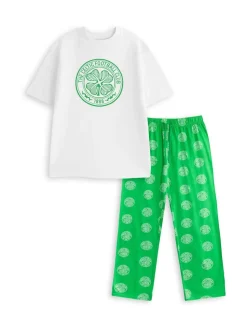 Vanilla Underground Celtic Short Sleeve Long Leg Pyjamas Set