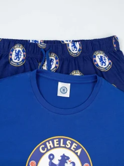 Vanilla Underground Chelsea Short Sleeve Long Leg Pyjamas Set