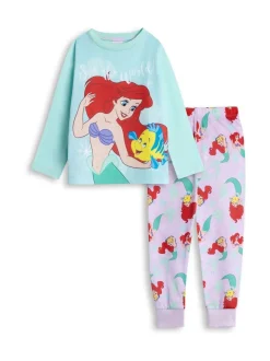 Vanilla Underground Disney The Little Mermaid Long Sleeve Long Leg Pyjamas Set