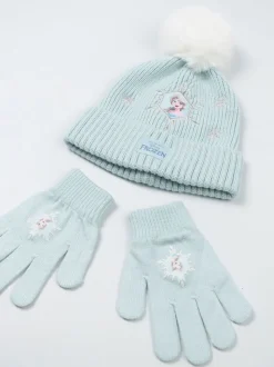 Vanilla Underground Disney Frozen Beanie and Gloves Set