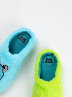 Vanilla Underground Disney Monsters Inc Sully & Mike Slippers