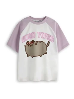 Vanilla Underground Girls Pusheen 100% Cotton T-Shirt
