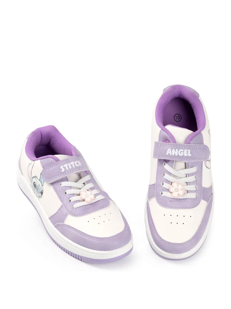 Vanilla Underground Girls Disney Lilo & Stitch Multicoloured Velcro Trainers