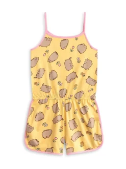 Vanilla Underground Girls Pusheen Sleeveless Playsuit