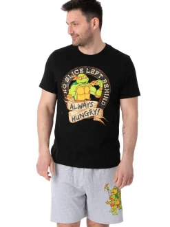 Vanilla Underground Herenpyjama met ninjaschildpaddenprint