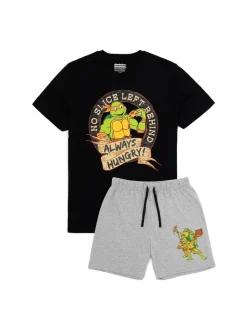Vanilla Underground Herenpyjama met ninjaschildpaddenprint