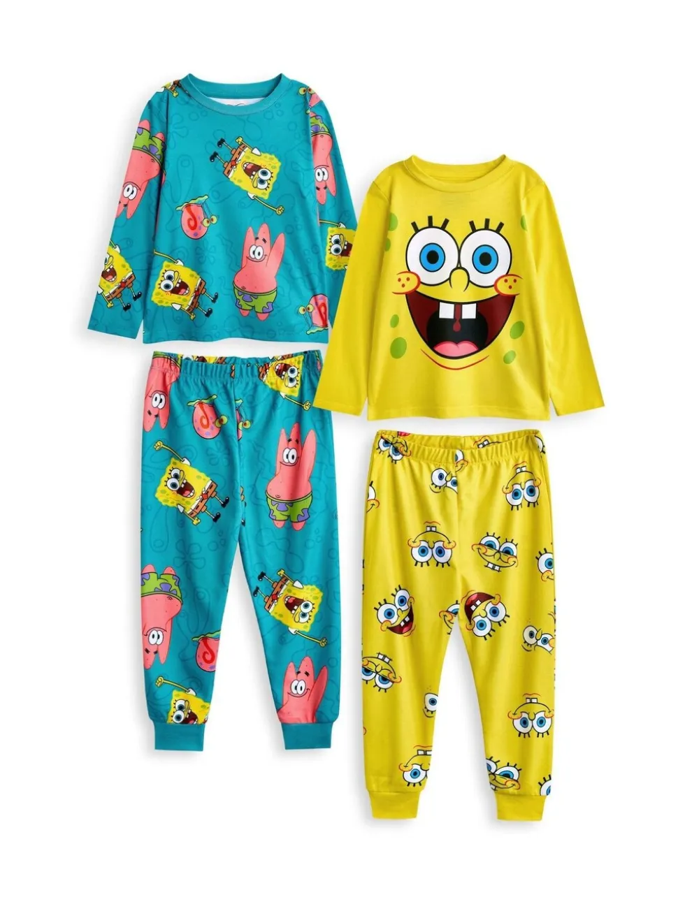 Vanilla Underground Kids Spongebob Pyjamas 2 Pack
