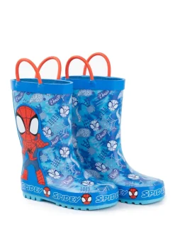 Vanilla Underground Kids Spidey and Friends Wellies