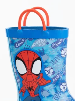 Vanilla Underground Kids Spidey and Friends Wellies